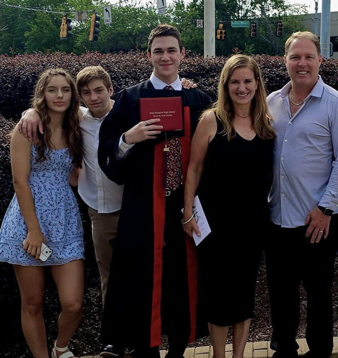 Dr. Armstrong and family